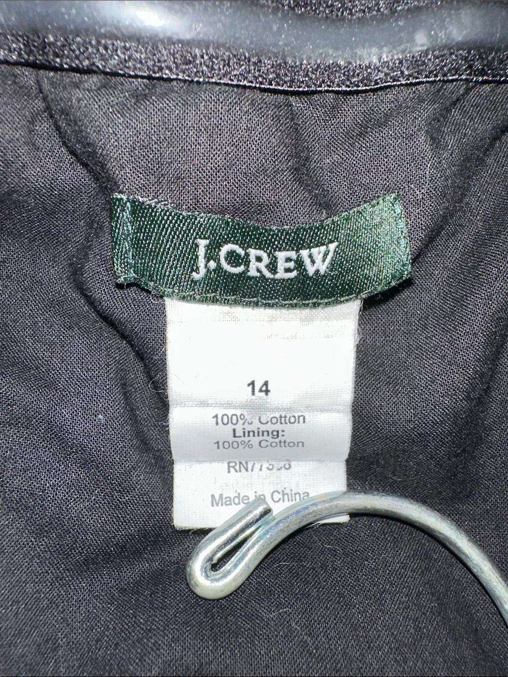 J. Crew Black Dress